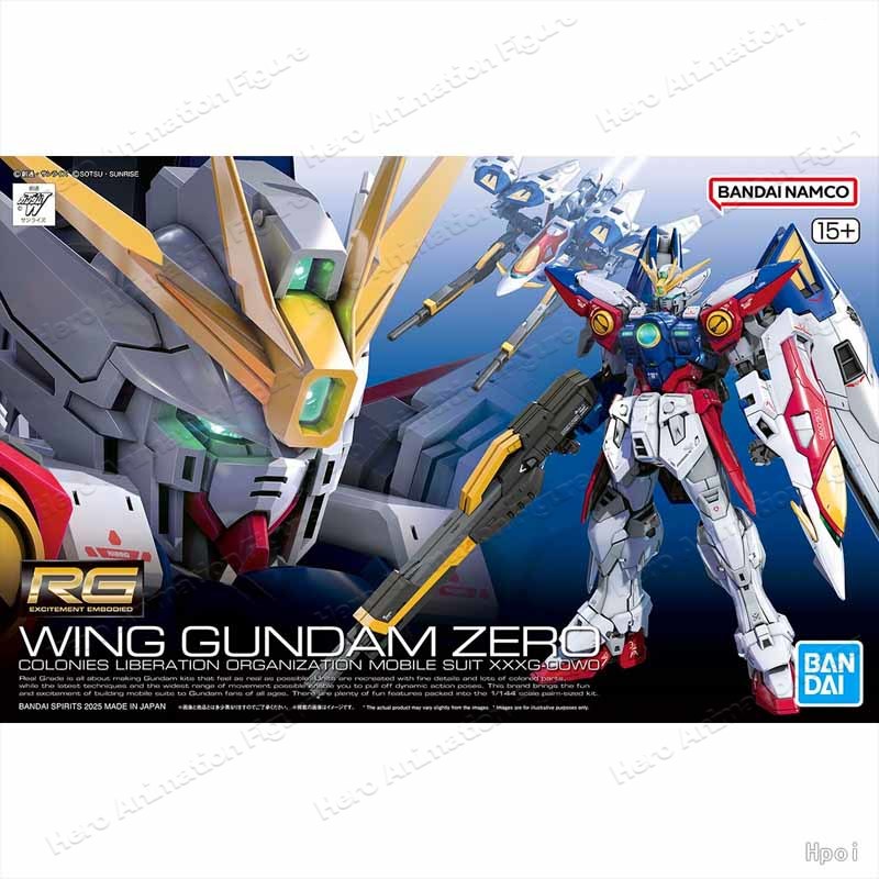 Model Kit Wing Zero - Bandai – kit de modèles originaux