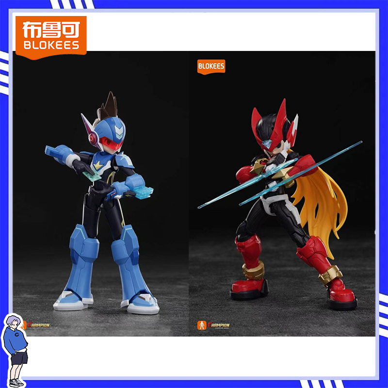 Mega Man X Model Kit - En stock, figurines d'action assemblées Blokees