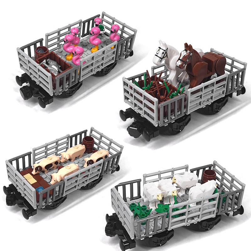 Model Kit Horse - Blocs de construction MOC Ferme :