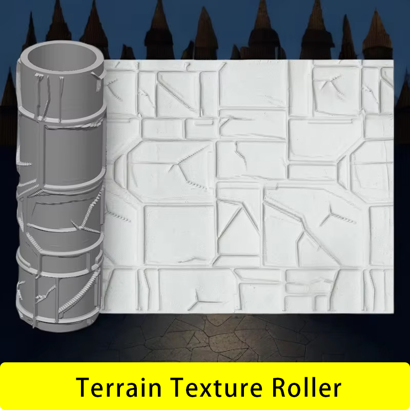 Model Kit Wall E - Rouleau de Texture mdn, outils de