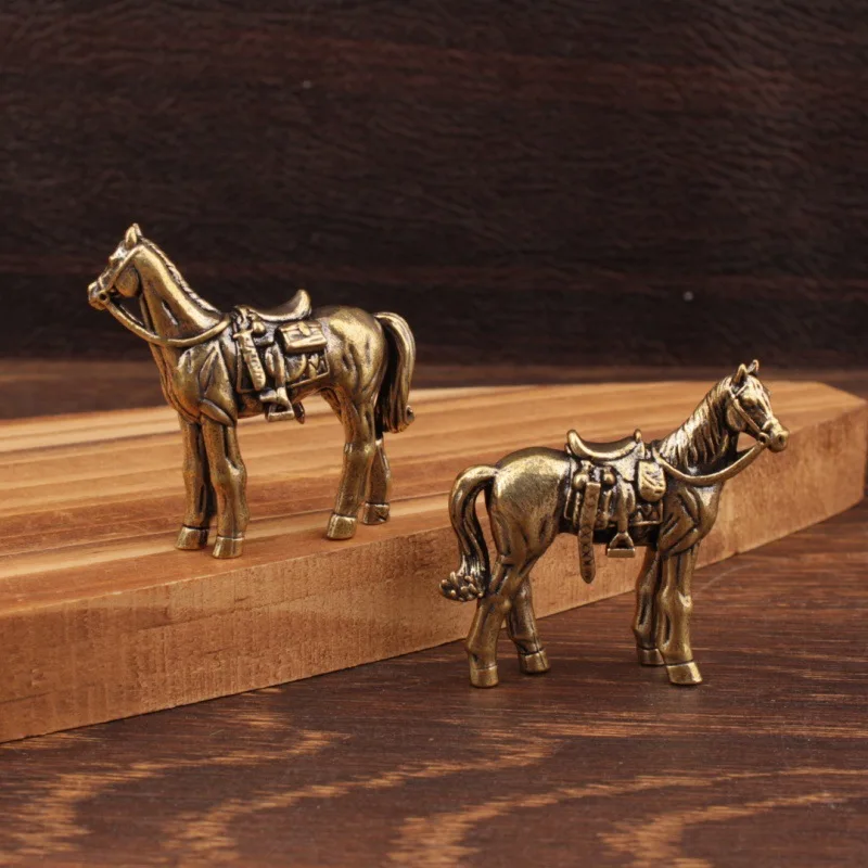 Model Kit Horse - Figurine de cheval en laiton, Ornement