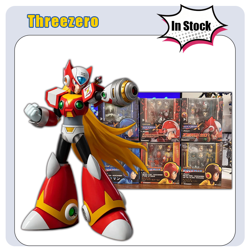 Mega Man X Model Kit - En stock Threezero MDLX Mega Man