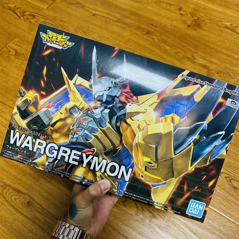 Model Kit Yugioh Bandai - Bandai monstre numérique assemblé modèle Wargreymon