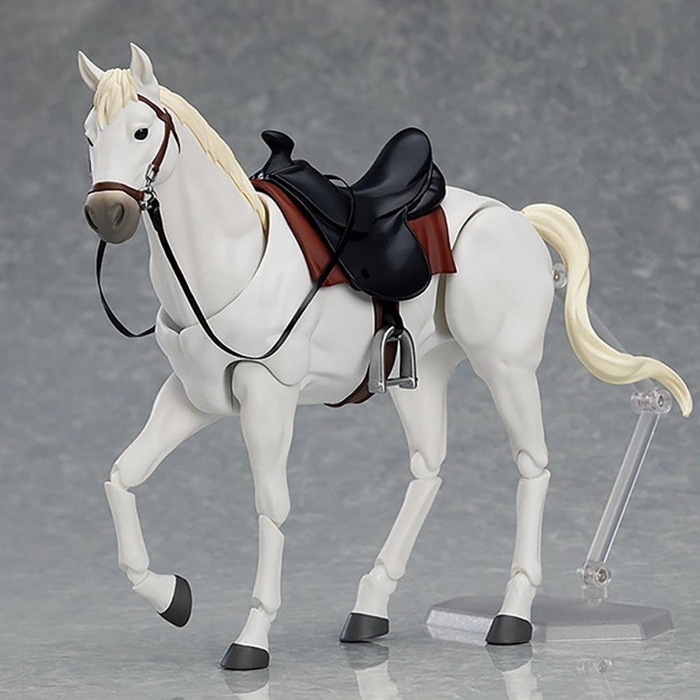 Model Kit Horse - Jouet cheval avec articulations mobiles, figurine
