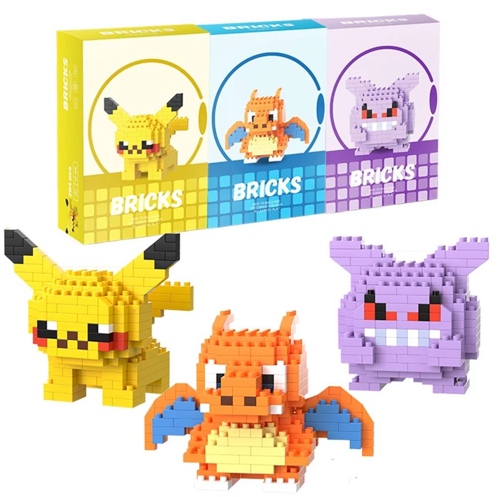 Model Kit Store - Micro blocs de construction Pokemon Pikachu
