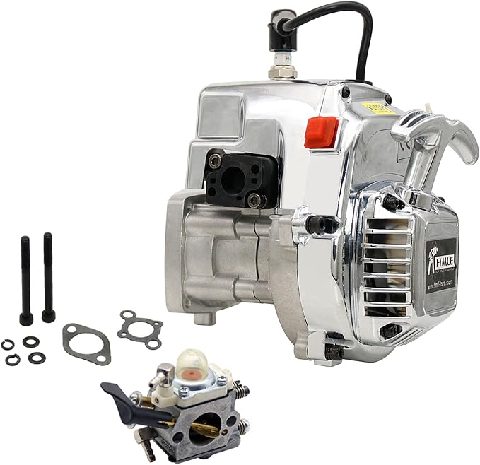Model Kit Engine - Ventilateur de moteur RC chromé FLMLF