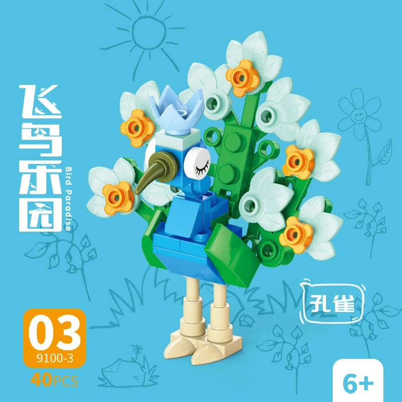 Model Kit For Girls - Kit de blocs de construction 10-en-1