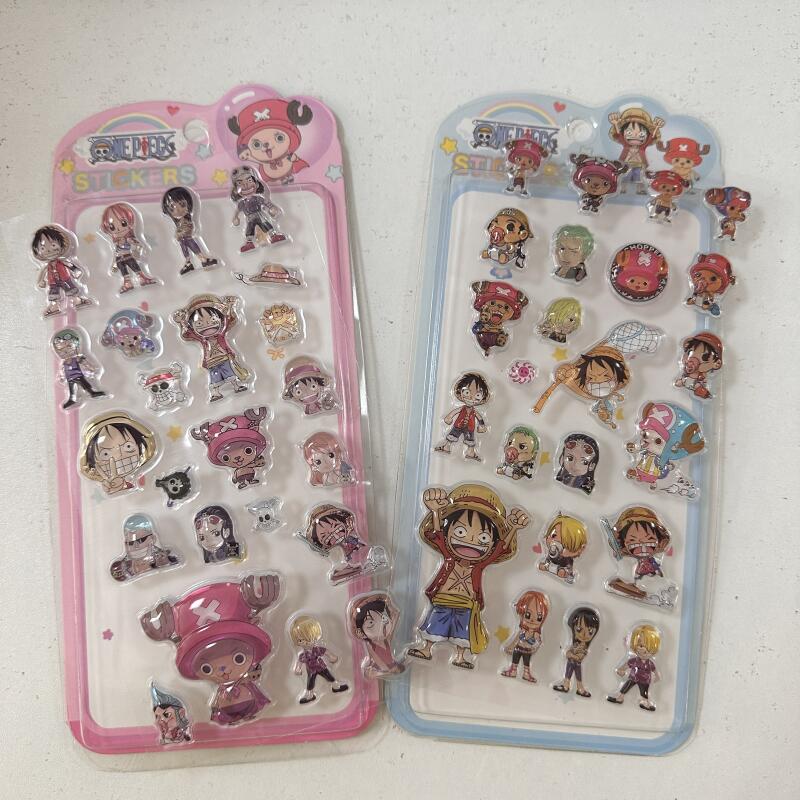 Model Kit For Girls - Autocollants en relief 3D One Piece