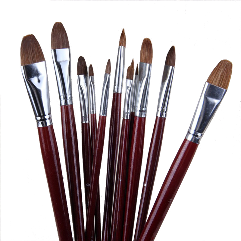 Metallic Paint Set - Lot de 6 pinceaux de peinture