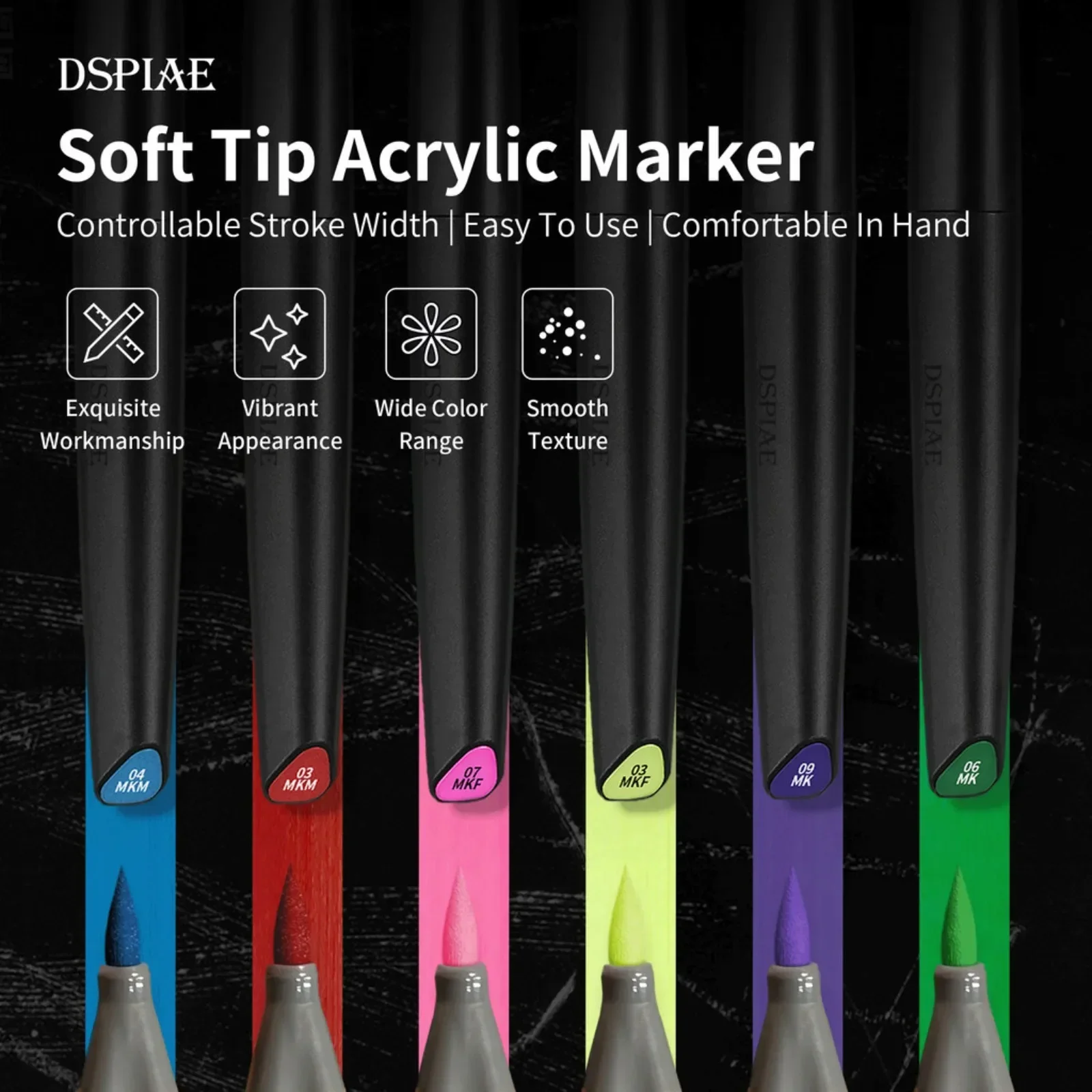 DSPIAE Kit de stylo marqueur à - Metallic Paint Set avis et prix