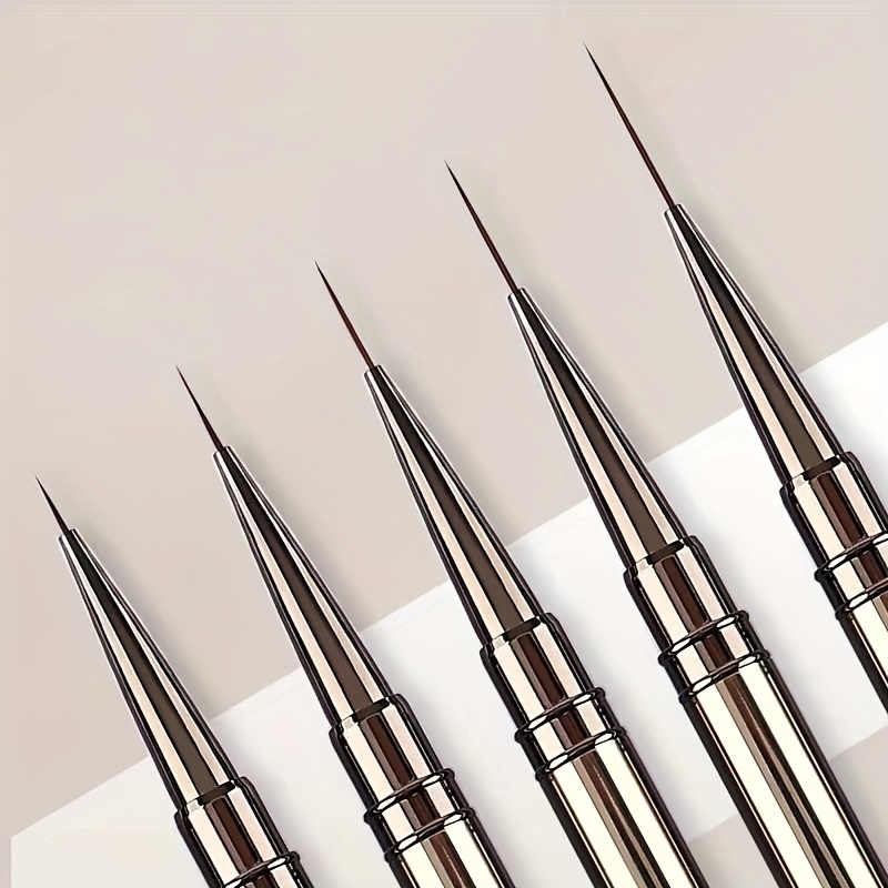 Pinceaux pour Nail Art, 5 pièc - Metallic Paint Set avis et prix