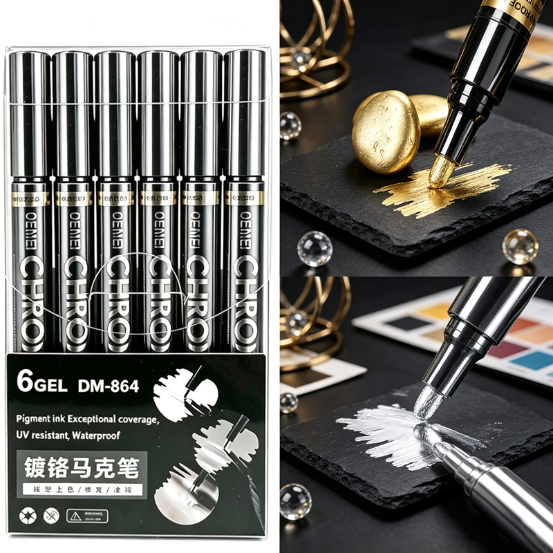 Ensemble de stylos marqueurs m - Metallic Paint Set avis et prix