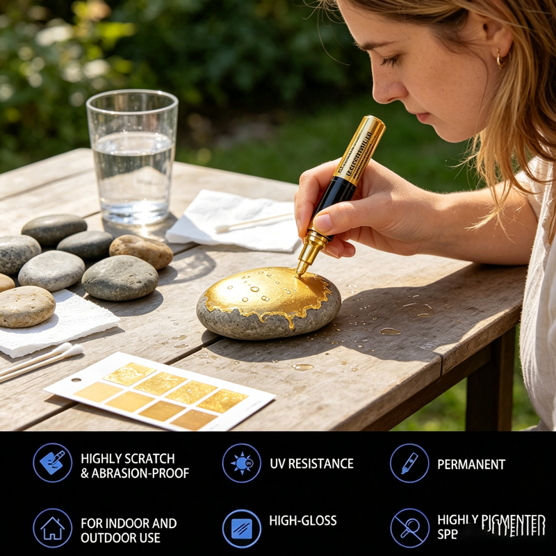 Ensemble de stylos marqueurs m - Metallic Paint Set avis et prix