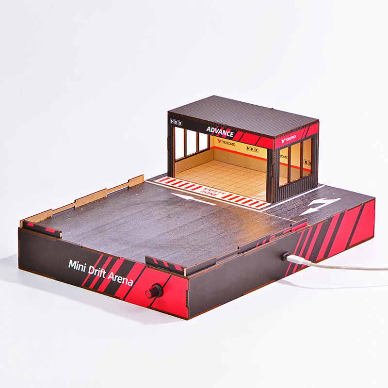 Diorama de piste de drift DIY  - Model Kit Led avis et prix