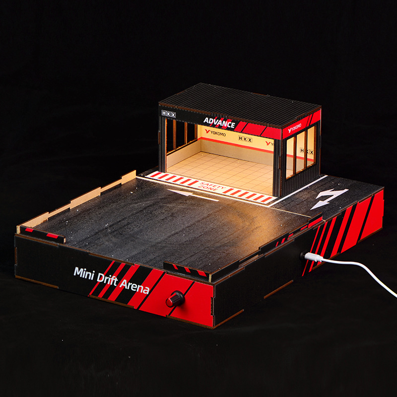 Diorama de piste de drift DIY  - Model Kit Led avis et prix