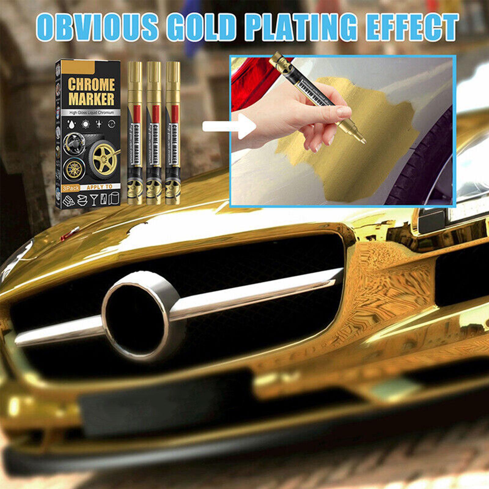 3 pièces/ensemble stylo marque - Metallic Paint Set avis et prix