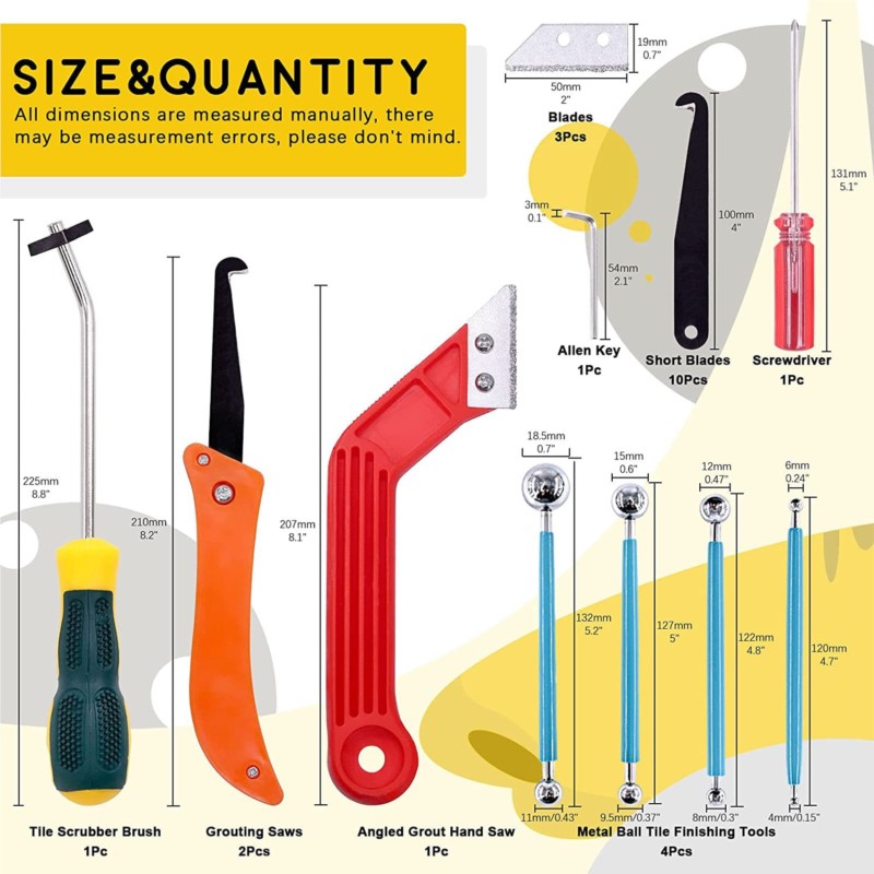Outils d'élimination du coulis - Metallic Paint Set avis et prix