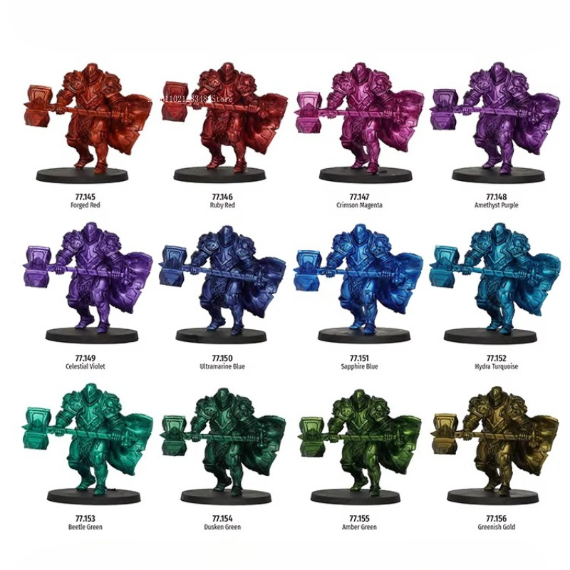 Ensemble de peinture métalliqu - Metallic Paint Set avis et prix