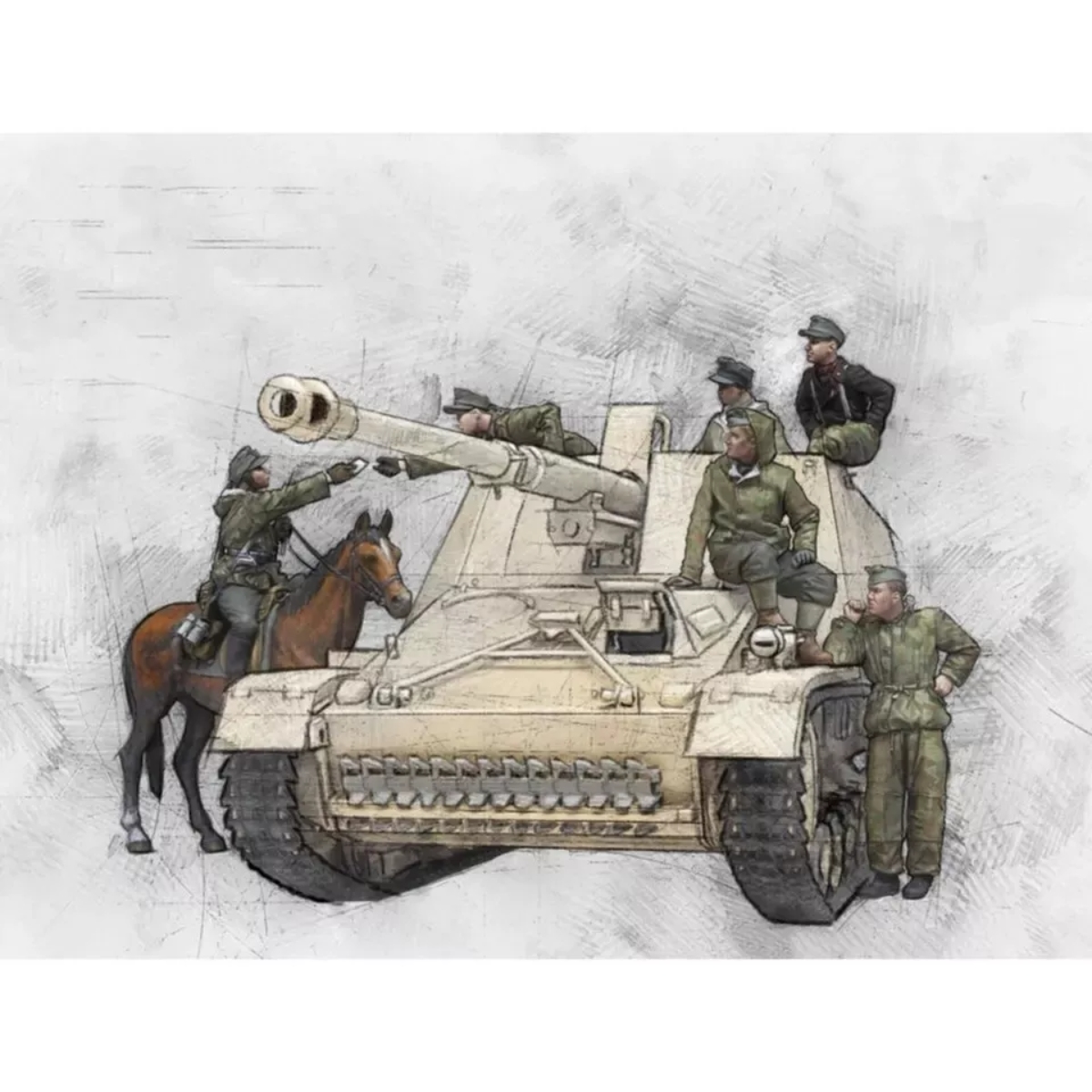 Modèle de soldat en résine 1/3 - Model Kit Horse avis et prix